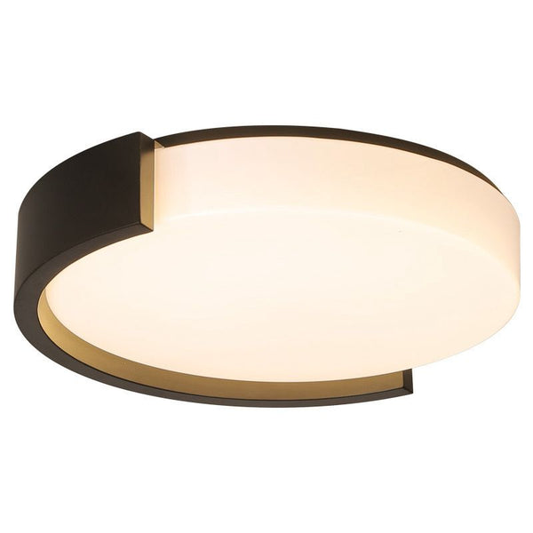 Wades ceiling light illuminated in warm light