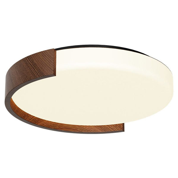 Wades brown and black ceiling light mounted on a low ceiling