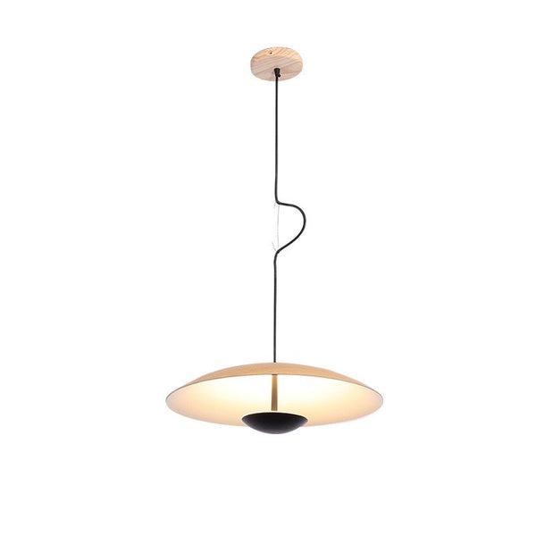Oak Ginger droplight in wood finish, 350mm