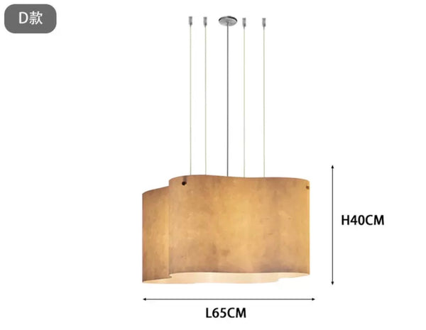 Nuvola pendant light with adjustable cable