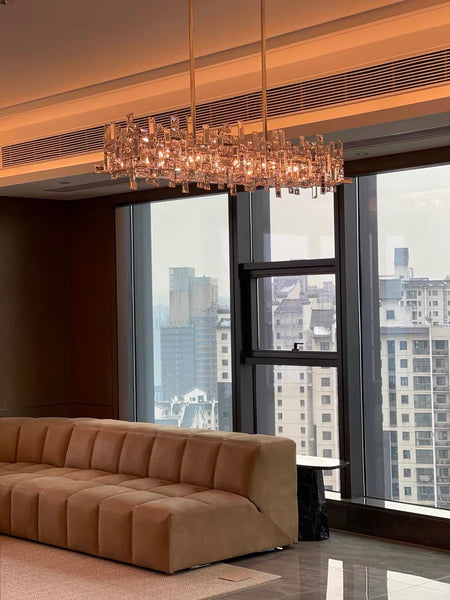 Lynn chandelier in a modern interior