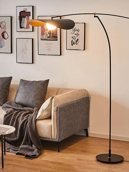 Close-up of Alonso arc lamp's gold inner detail