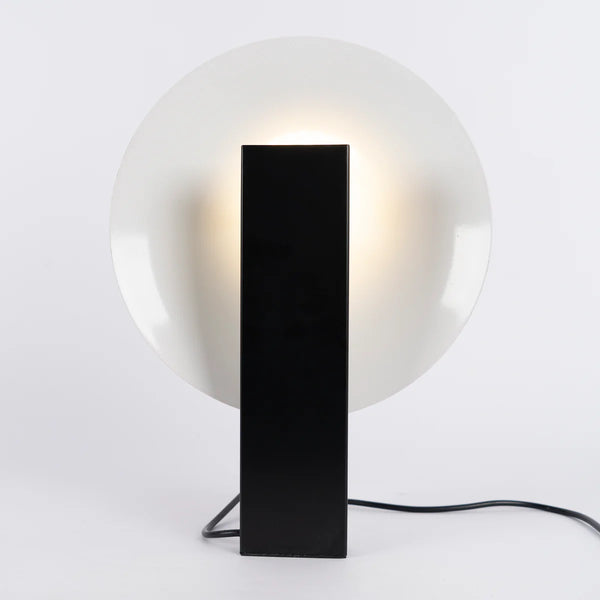 Orbe red lamp illuminated with soft light