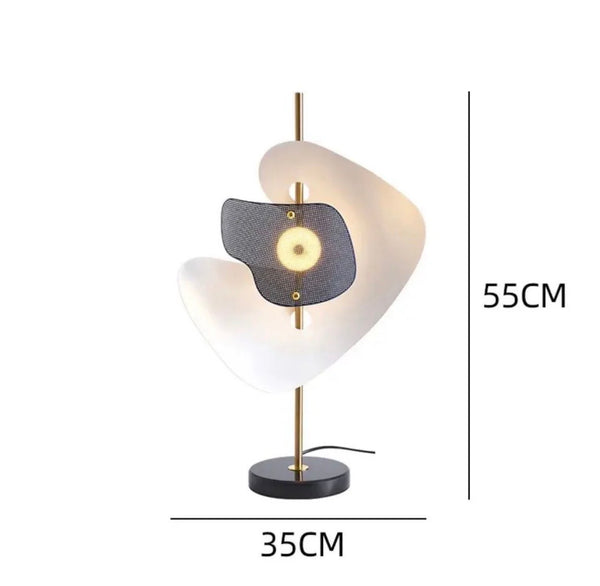 Lume Noir lamp in a modern living room