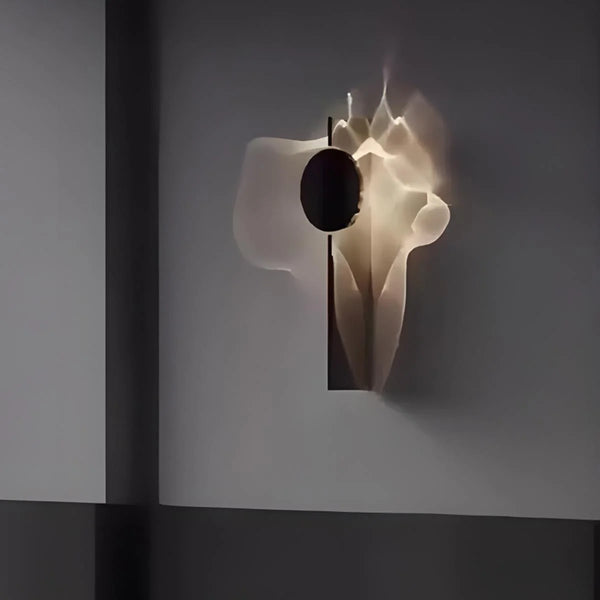 Water Wave wall light in a hallway