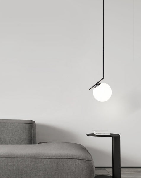 Close-up of Ailux droplight's design and finish