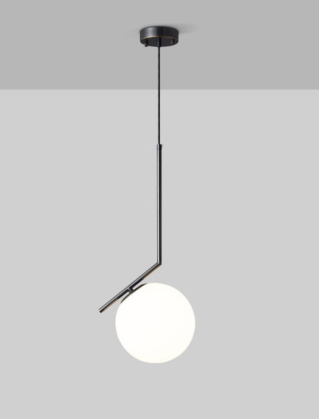 Ailux pendant droplight hanging above a dining table