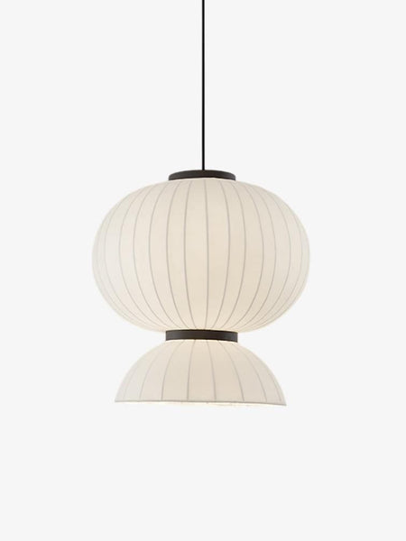 Mulberry Silkworm chandelier in a reception area