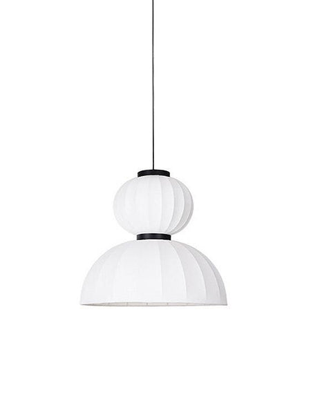 Mulberry Silkworm 500mm fabric pendant light