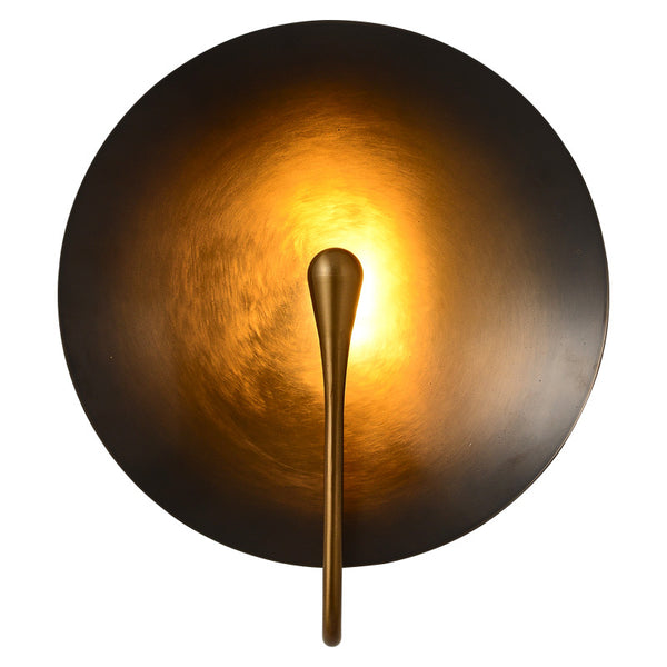 Alena vintage bronze wall light mounted indoors