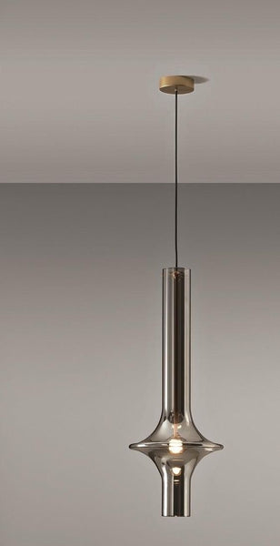 Close-up of Penta droplight's borosilicate glass structure