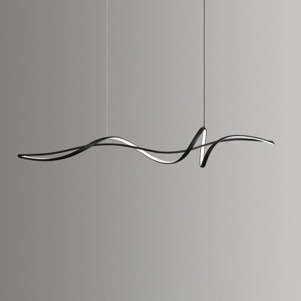 Artus pendant light hanging above a kitchen island