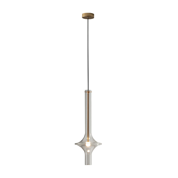 Penta transparent droplight hanging with adjustable cord