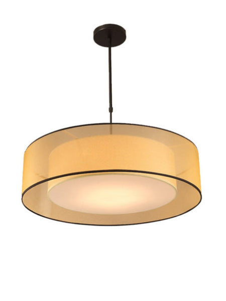 Vonluce drum light hanging in an entryway