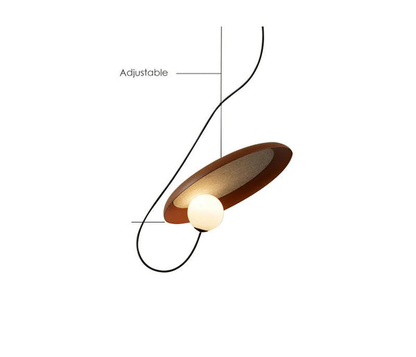 Flos Droplight illuminated in a Nigerian bedroom