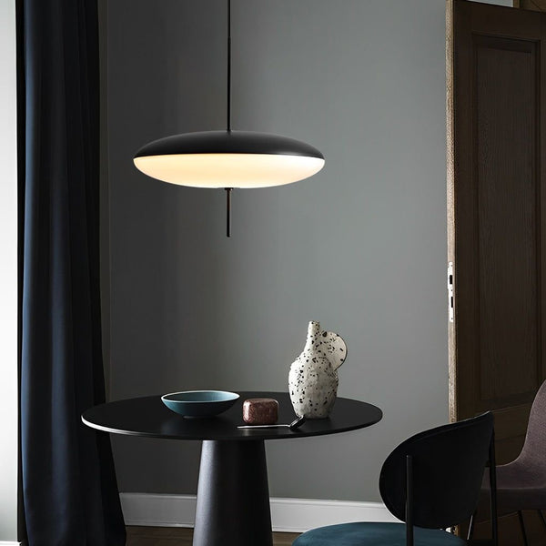 Sarffatti Pendant Light - Black and White