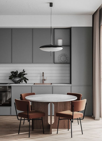 Sarffatti Pendant Light - Black and White