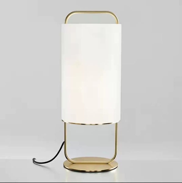 Nordic Parachilna lamp in gold metal finish