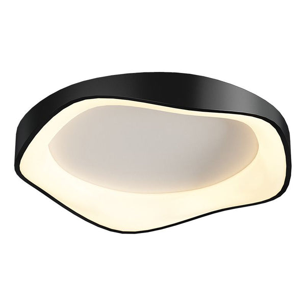 Poly irregular ceiling light mounted on a Nigerian ceiling