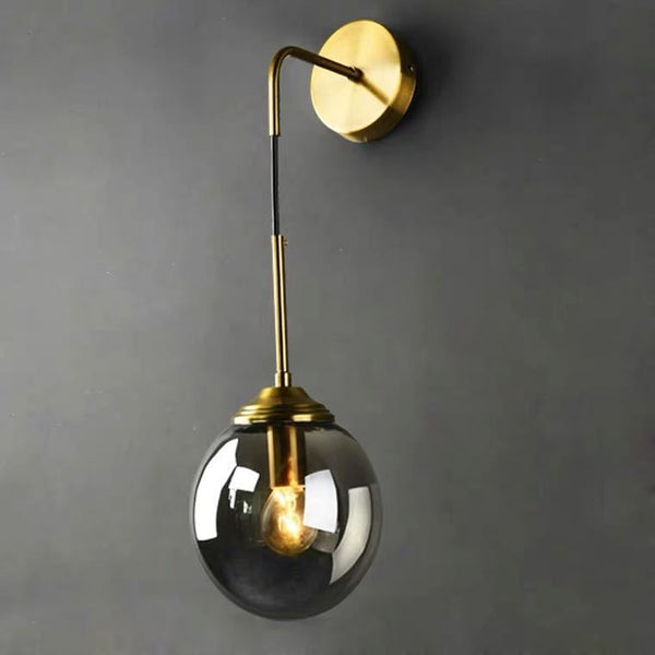 Close-up of Nordic Wall Light showing decorative mood lighting detail