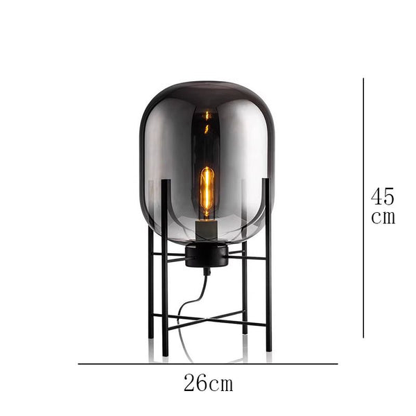 George Table Lamp on a Nigerian side table