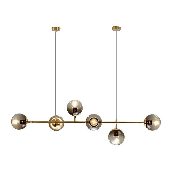 Close-up view of Buick Chandelier LED light showing frame detail and LED bulbs