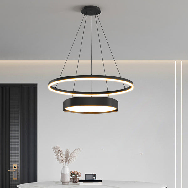 Arctic Chandelier hanging in a Nigerian living room