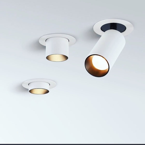360-degree rotational recessed spotlight with Bridgelux LED chip mounted on a Nigerian ceiling