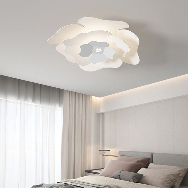 Flower Trichromatic Ceiling Light styled in a modern Lagos home