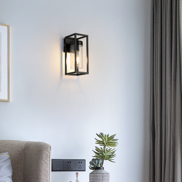 Custom wall light installed indoors in a Nigerian home