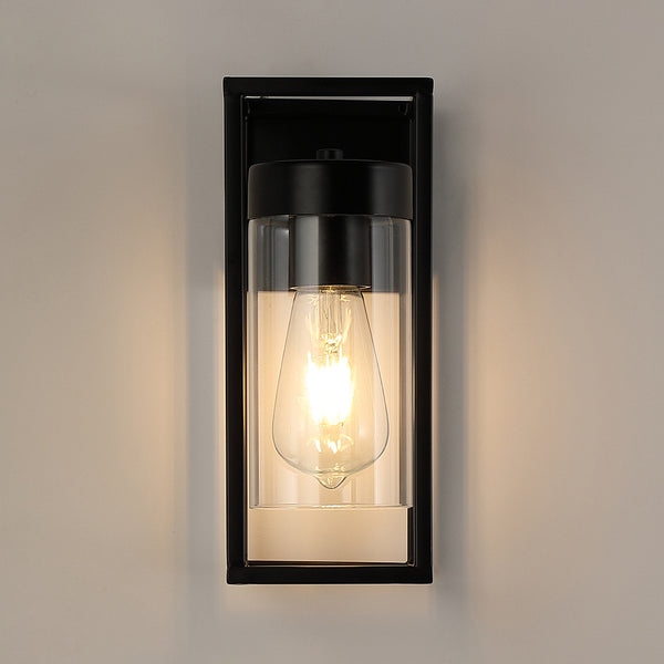 Custom waterproof wall light mounted on a Nigerian fence wall