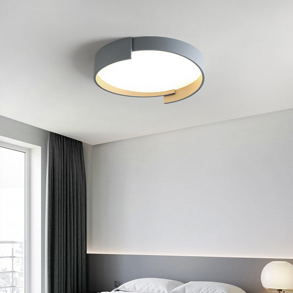 Nordic LED Ceiling Light mounted on a Nigerian ceiling
