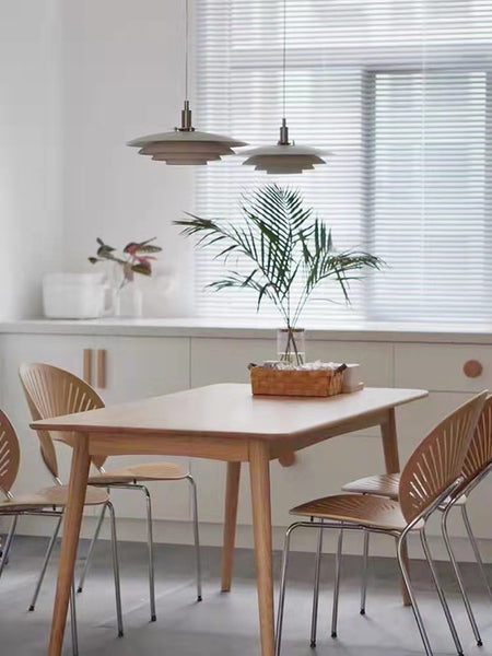Danish Saucer Nordic Ceiling Light installed in a Nigerian home