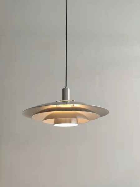 Danish Saucer Nordic Ceiling Light styled in a modern Lagos living room