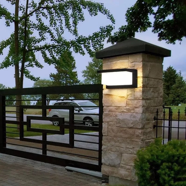 Floating Outdoor light close-up showing durable weatherproof housing